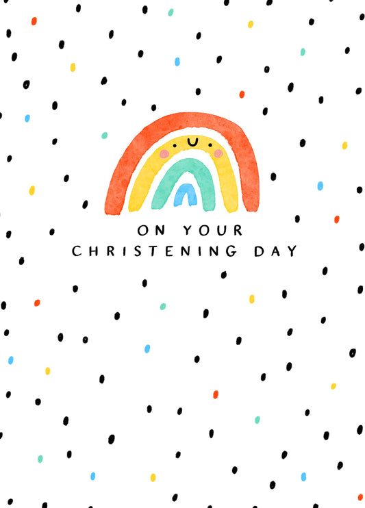 Christening Day Card