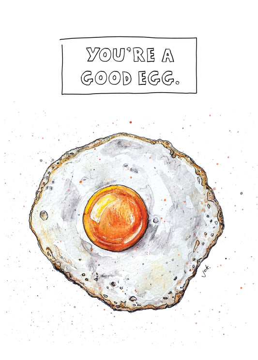 You're A Good Egg Birthday Card
