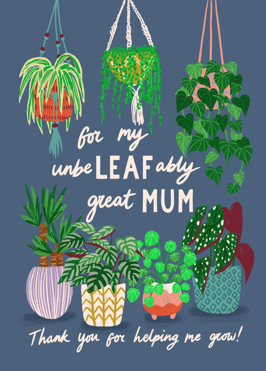 Mother's Day Houseplants Card