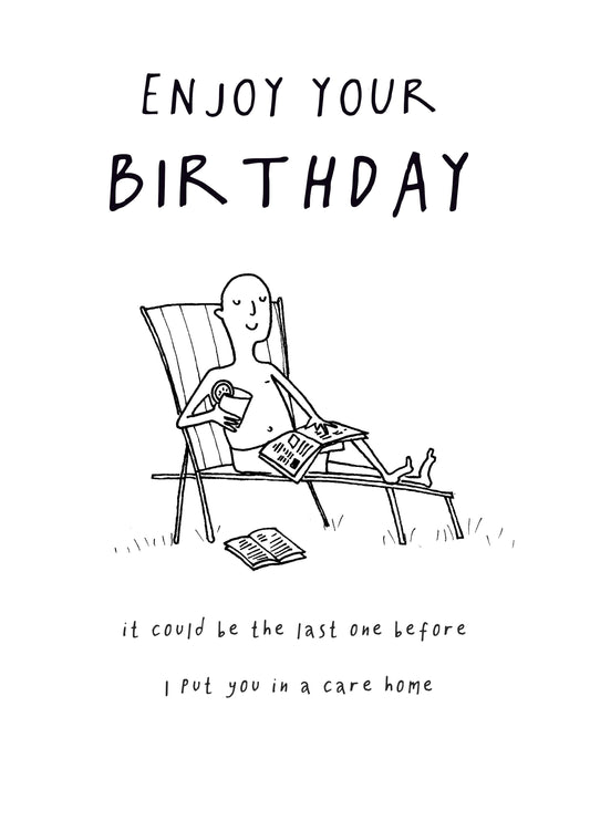 Put You In A Care Home Card