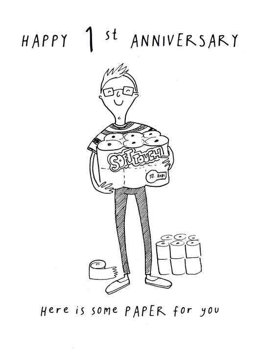 Here Is Some Paper Card