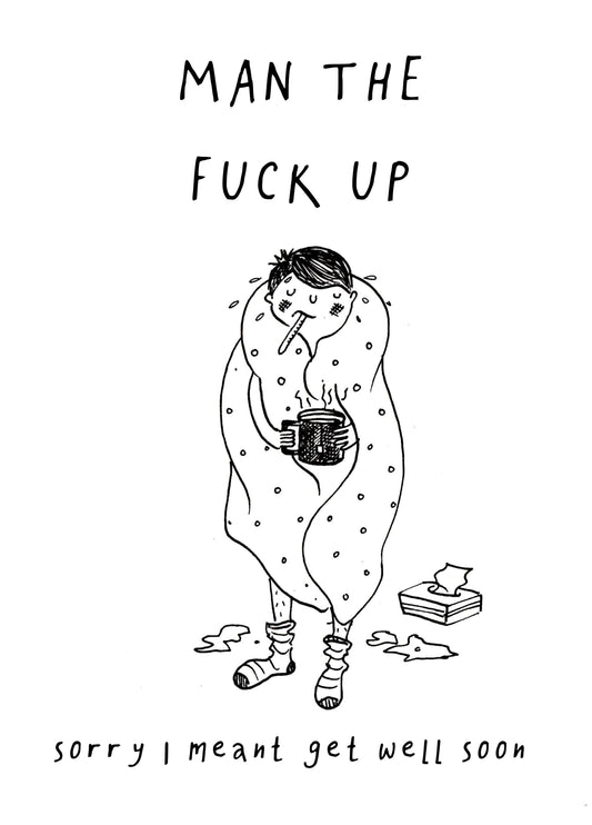 Man The Fuck Up Card