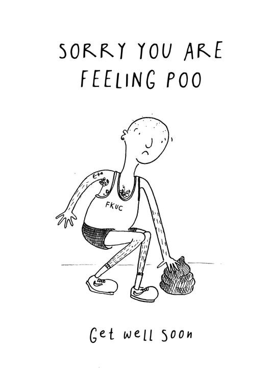 Feeling Poo Card