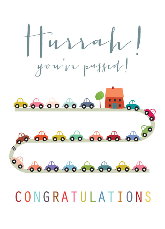 Hurrah! You've Passed Card