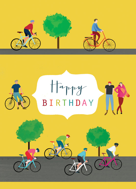 Cycling Happy Birthday