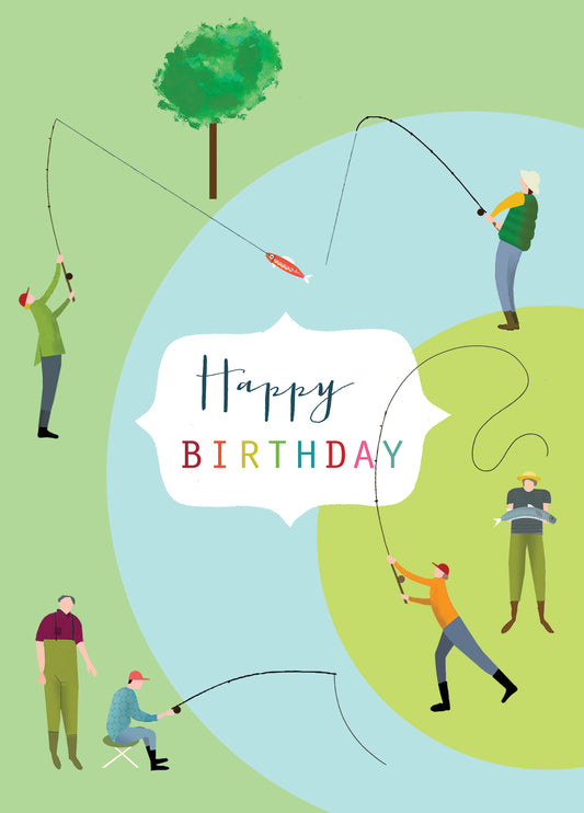 Fishing Happy Birthday
