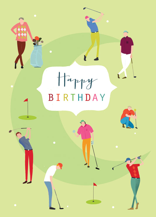 Golf Happy Birthday