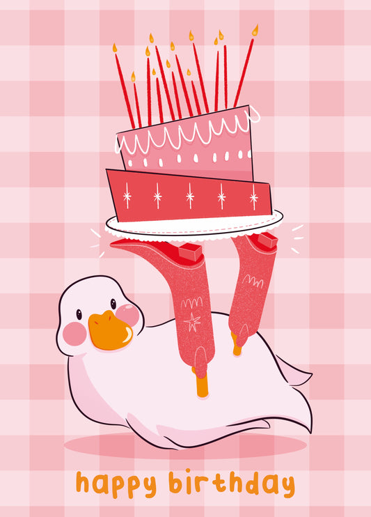 Happy Birthday Cowgirl Card