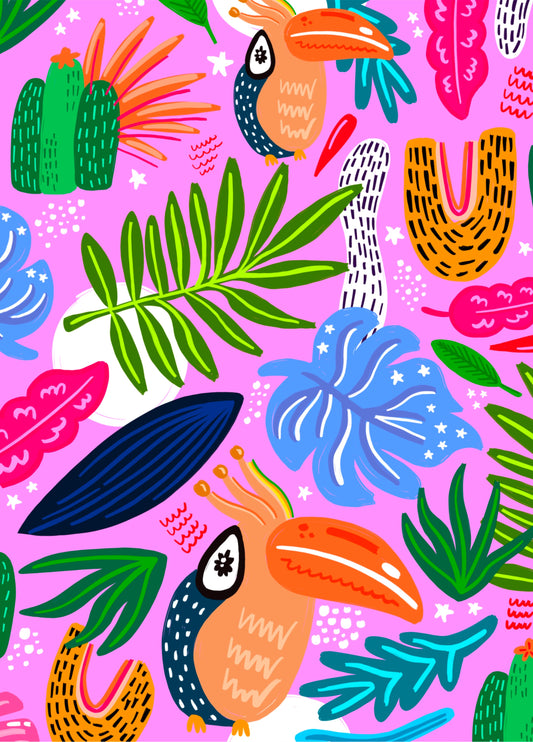 Tropical Paradise Card