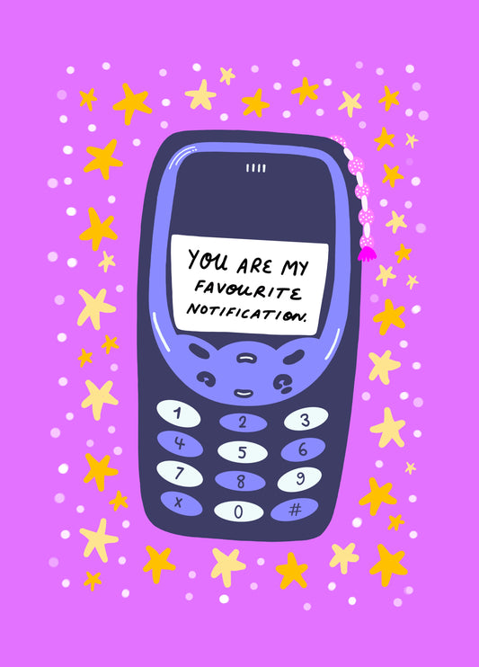 My Favourite Notification Card