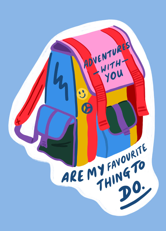 Adventures With You Card