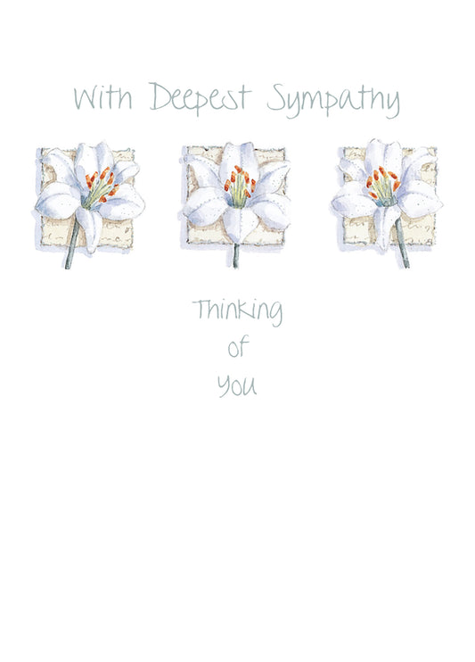 With Deepest Sympathy Card