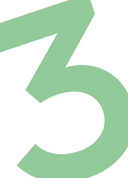 Number 3 Birthday Card