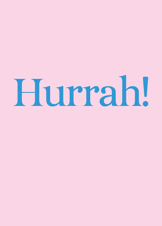 Hurrah! Card