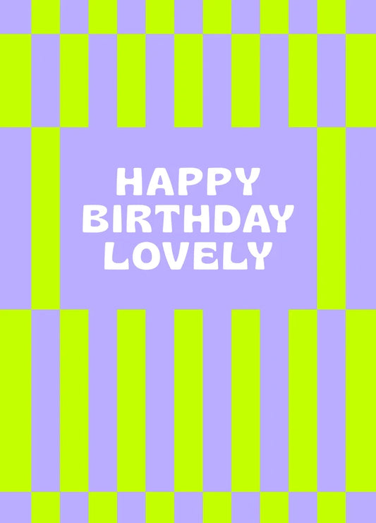 Happy Birthday Lovely Card