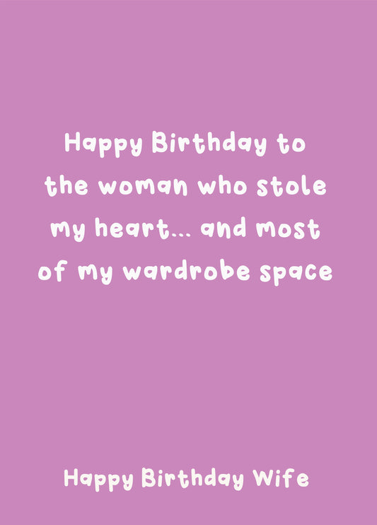 Happy Birthday Wife