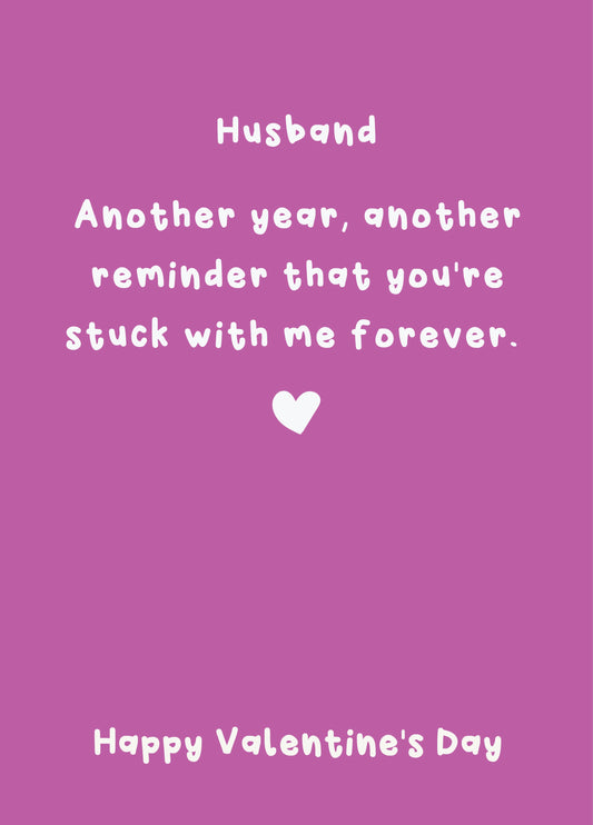 Happy Valentine's Day Husband