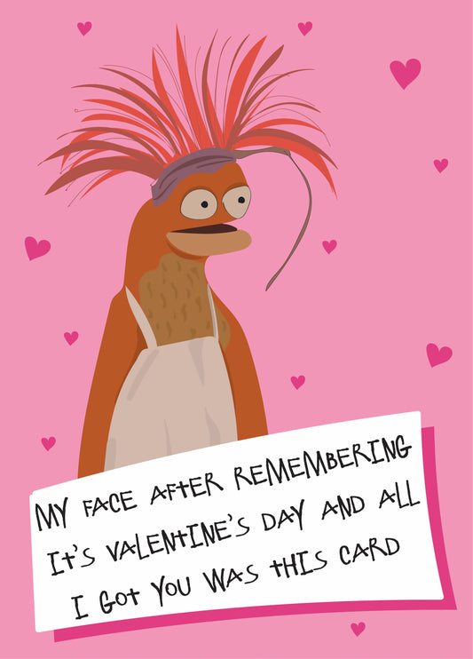Pepe The Prawn - Funny Valentine's Day Card