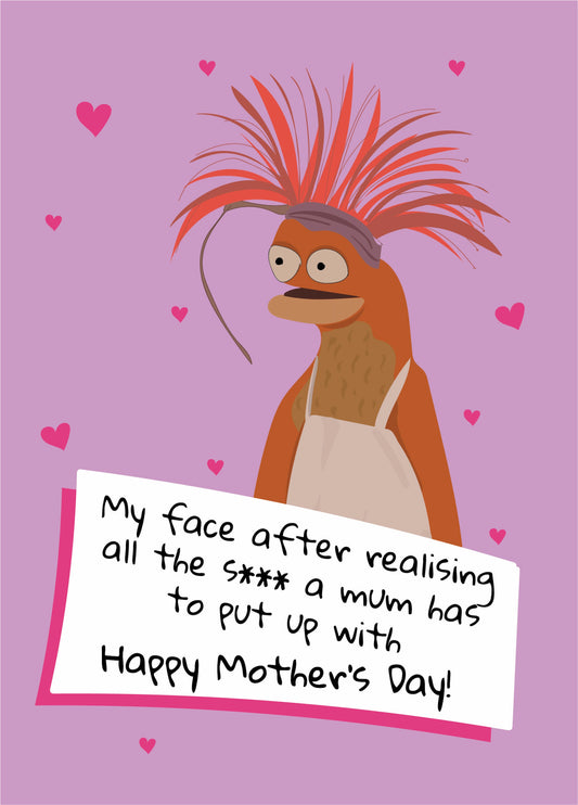 Pepe The Prawn - Funny Mother's Day Card