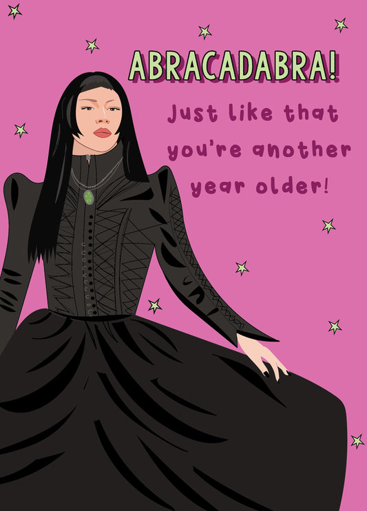 Abracadaba - Lady Gaga Birthday Card