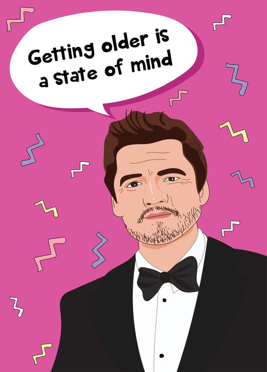 Pedro Pascal Happy Birthday Card