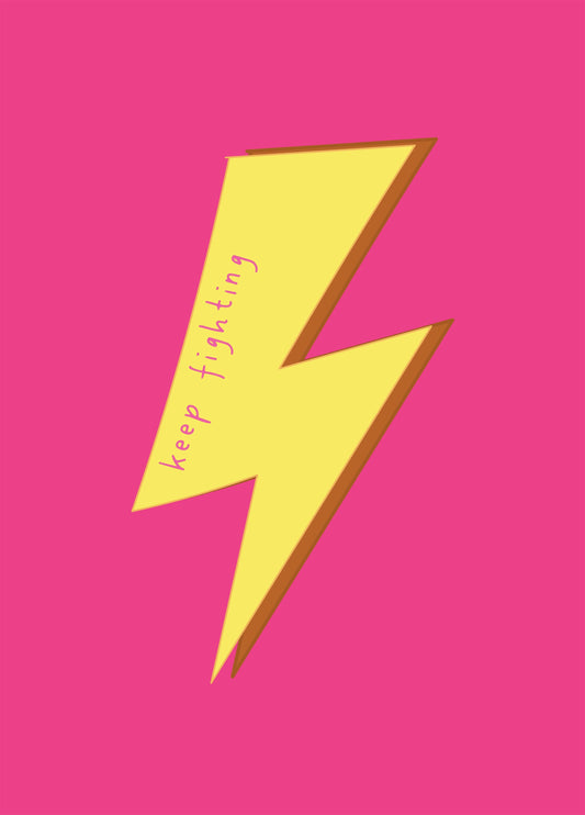 Keep Fighting - Thinking Of You Card