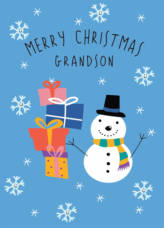 Merry Christmas Grandson