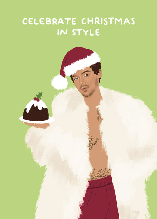 Harry Styles Christmas Card