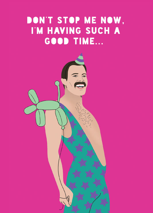 Freddie Mercury Card