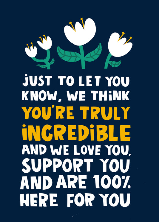 Truly Incredible Card