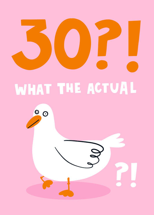 Duck 30 Card