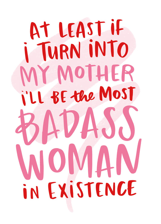 Badass Women In Existence Card