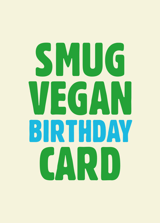 Smug Vegan