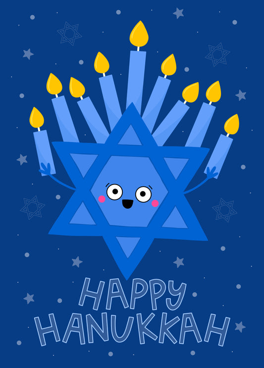 Happy Hanukkah Card