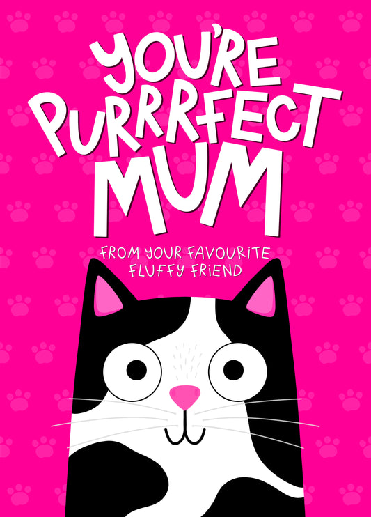 Perfect Cat Mum Card