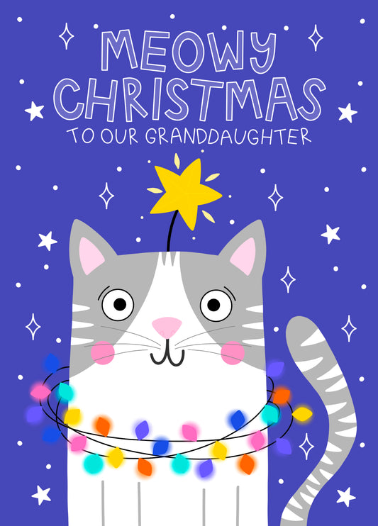 Meowy Christmas Granddaughter
