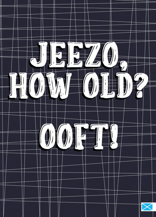 Happy Birthday Card, Funny Scottish Birthday Card