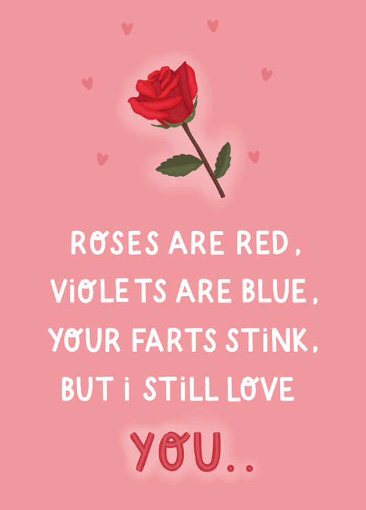 Roses Are Red, Violets Are Blue.. Card