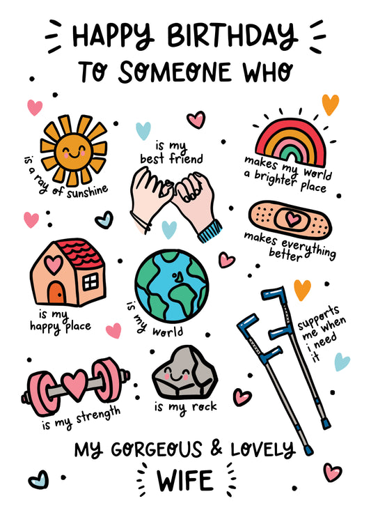 Happy Birthday Wonderful Wife