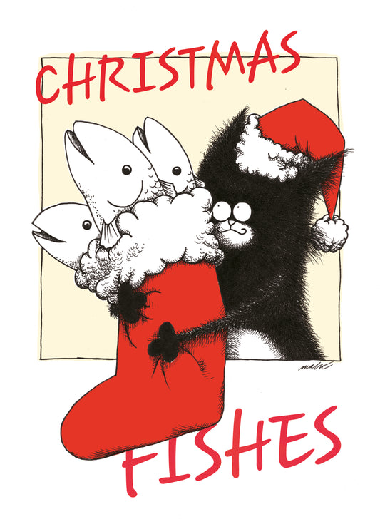 Christmas Fishes Card