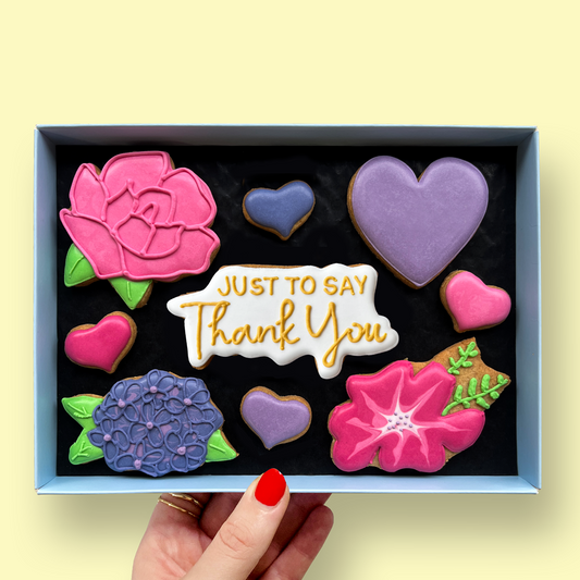Just To Say Thank You Letterbox Cookies