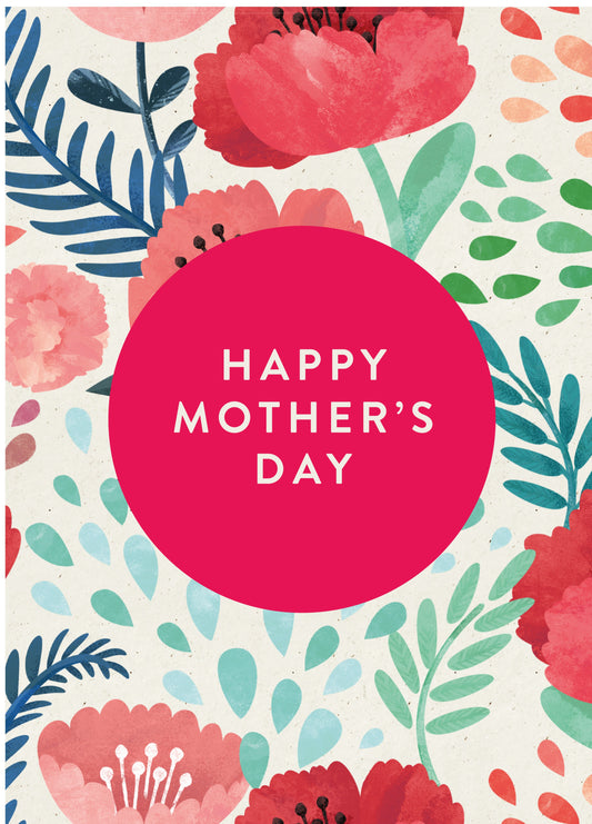 Happy Mother's Day Floral Card