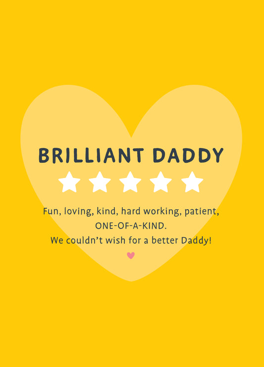 Five Star Daddy Card