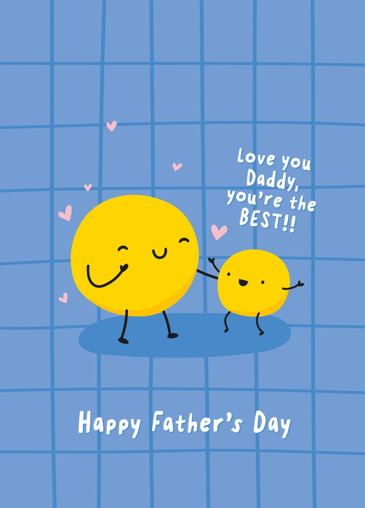 Best Daddy Father's Day Card