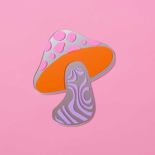 Groovy Toadstool Mirror