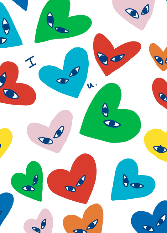 I Love You Card | Heart Card