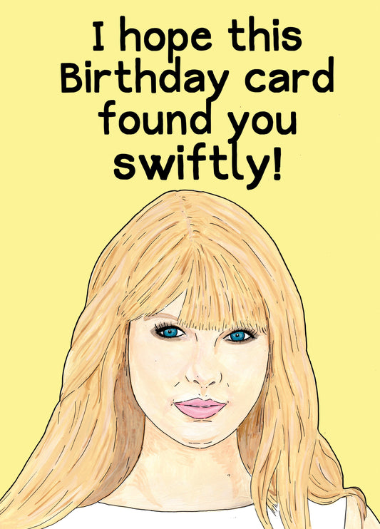 Arrived Swiftly Card