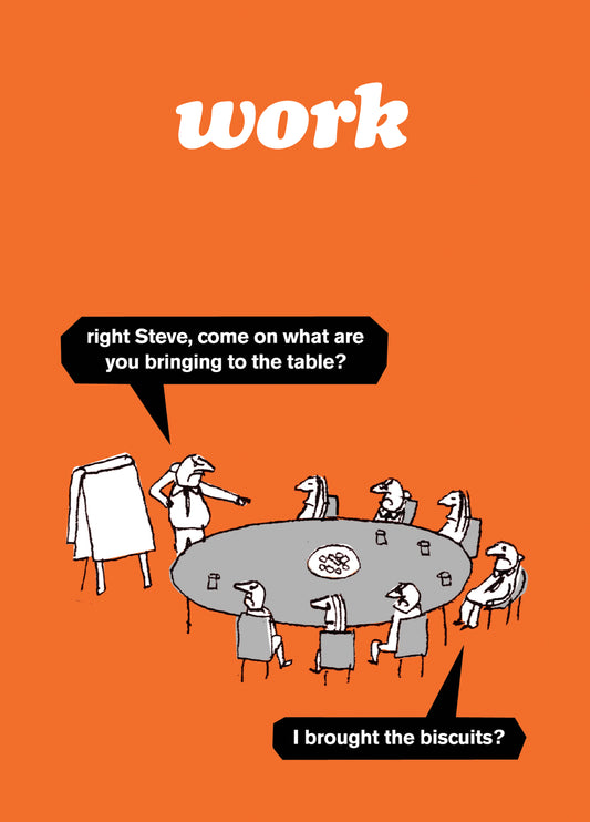 Work Biscuits Card