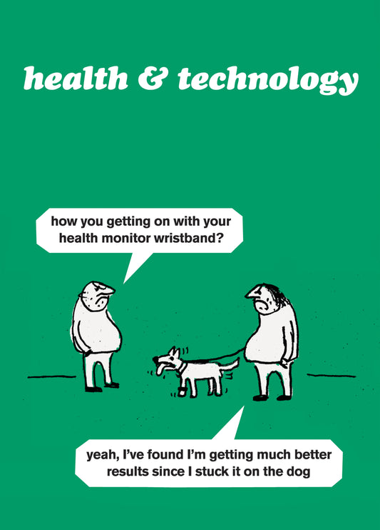 Health Monitor Wristband Card