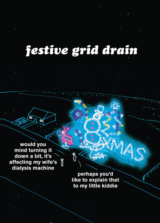 Festive Grid Drain